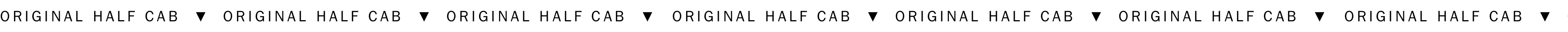 Original Half Cab